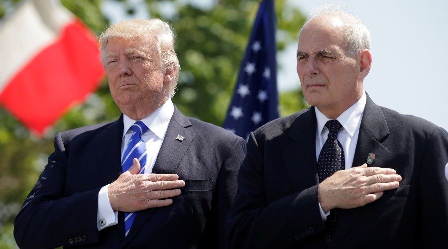 Trump and John Kelly