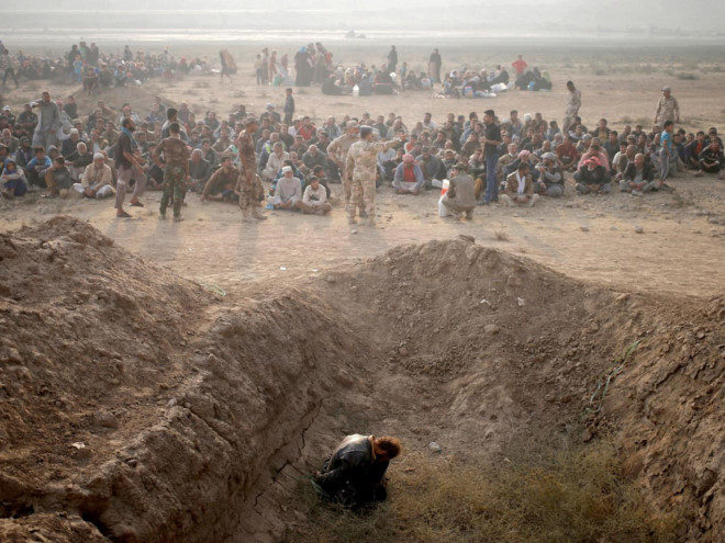ISIS suspect executed by Iraqi forces