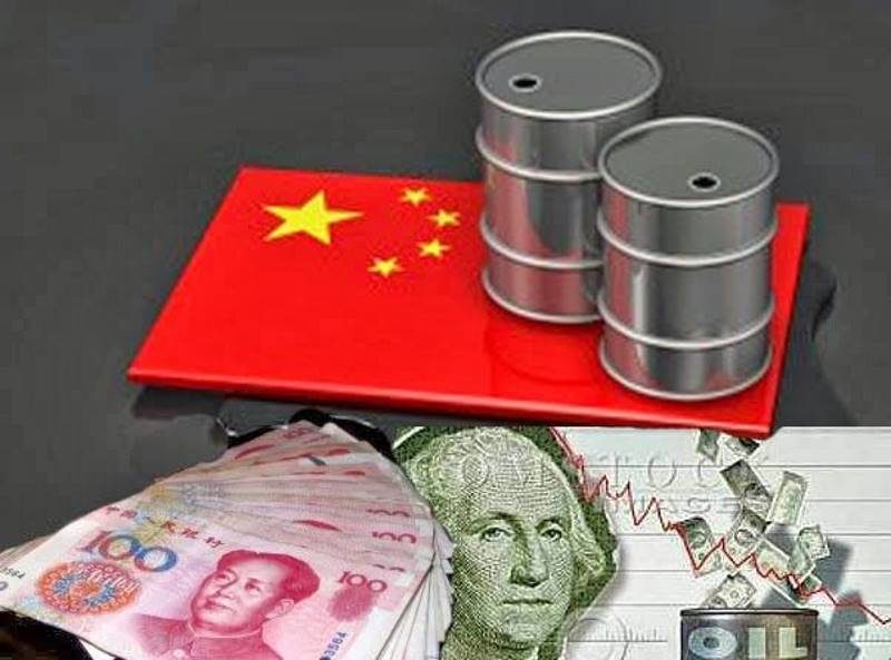 yuan dollar oil price U.S. China