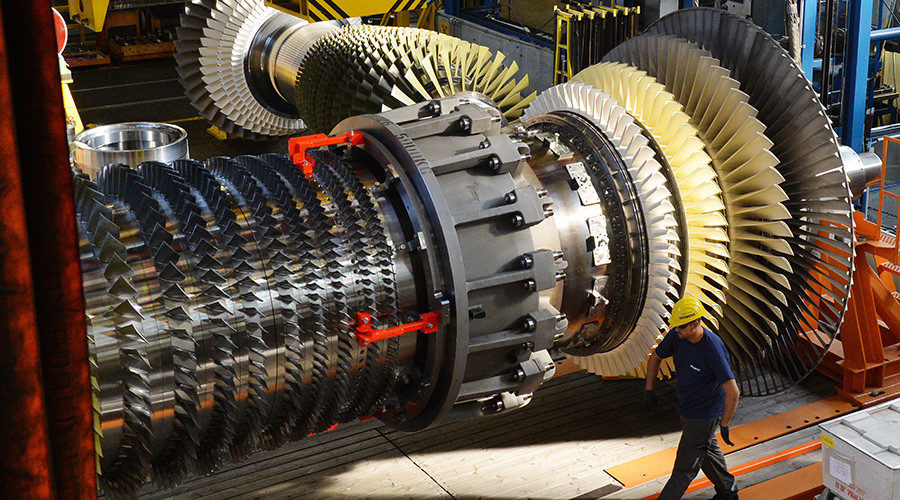 Industry production of gas turbines at Siemens