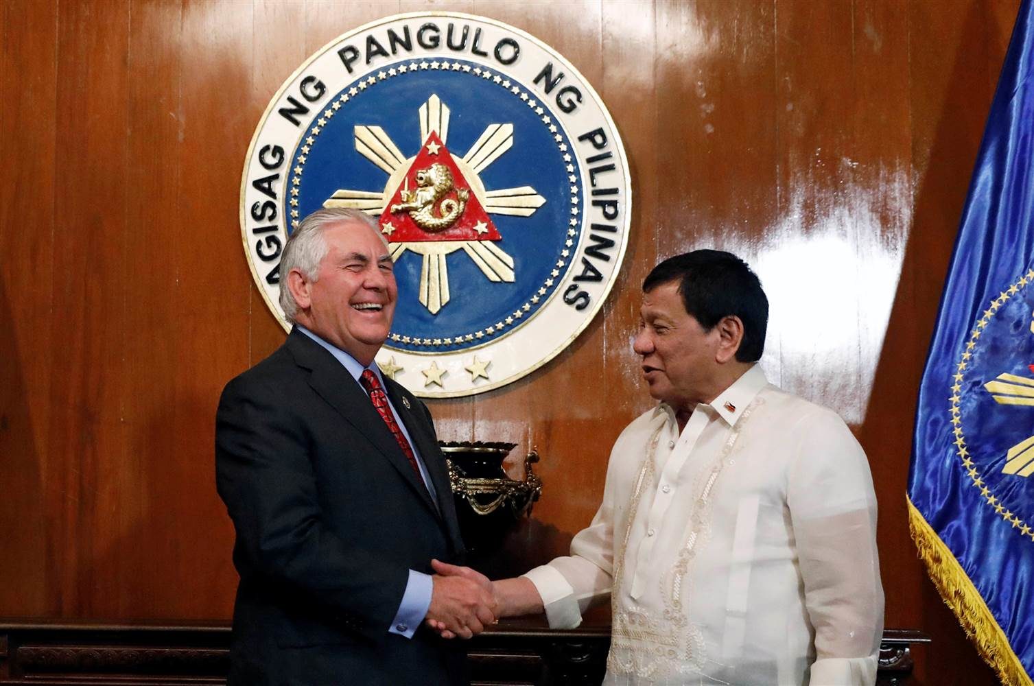 Duterte Tillerson