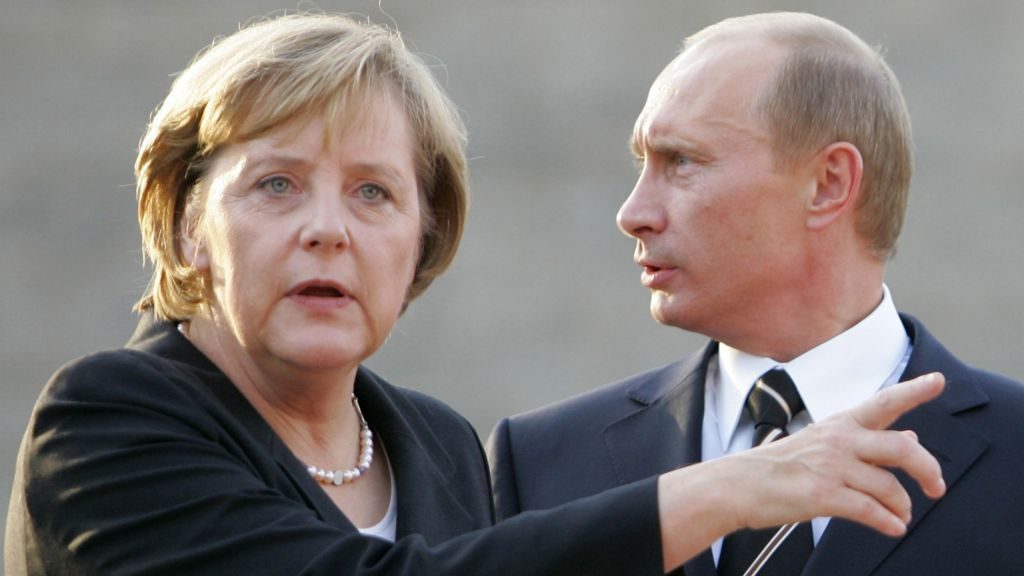 Merkel and Putin