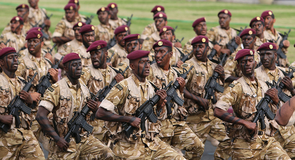 Nhấn để phóng to Qatar soldiers