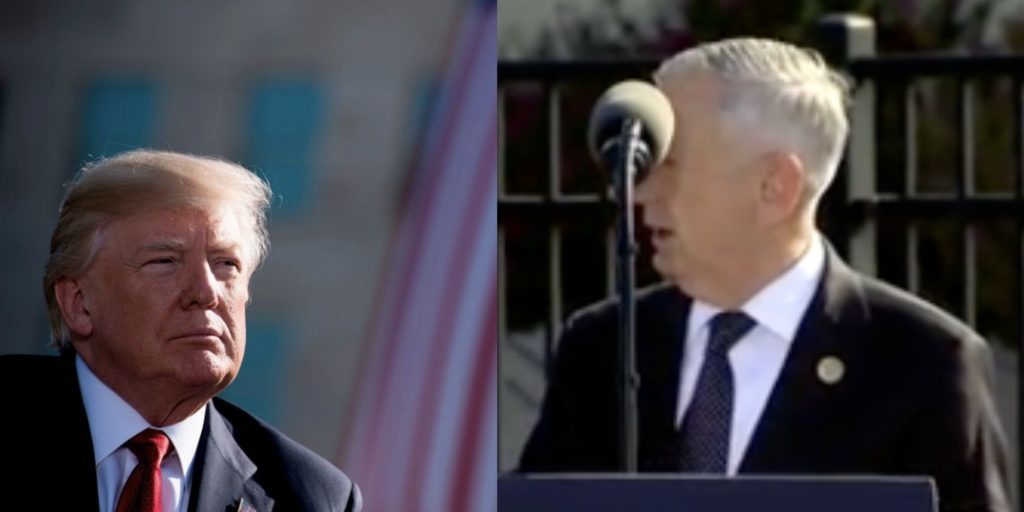 trump mattis 911