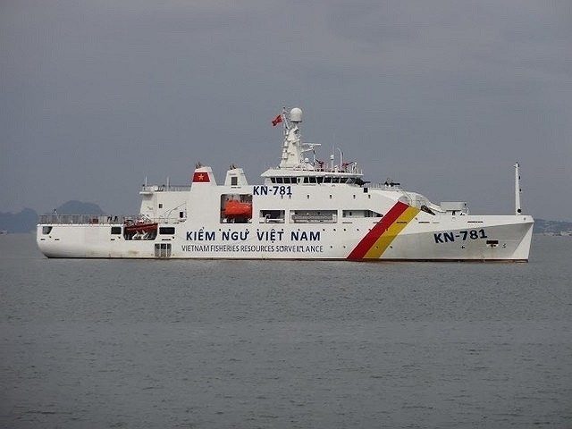 Vietnam coast guard ship