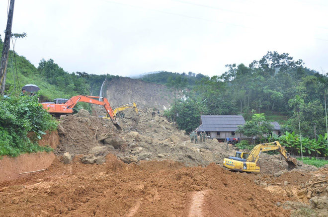 Landslide at Hòa Bình, Vietnam Oct 12th 2017
