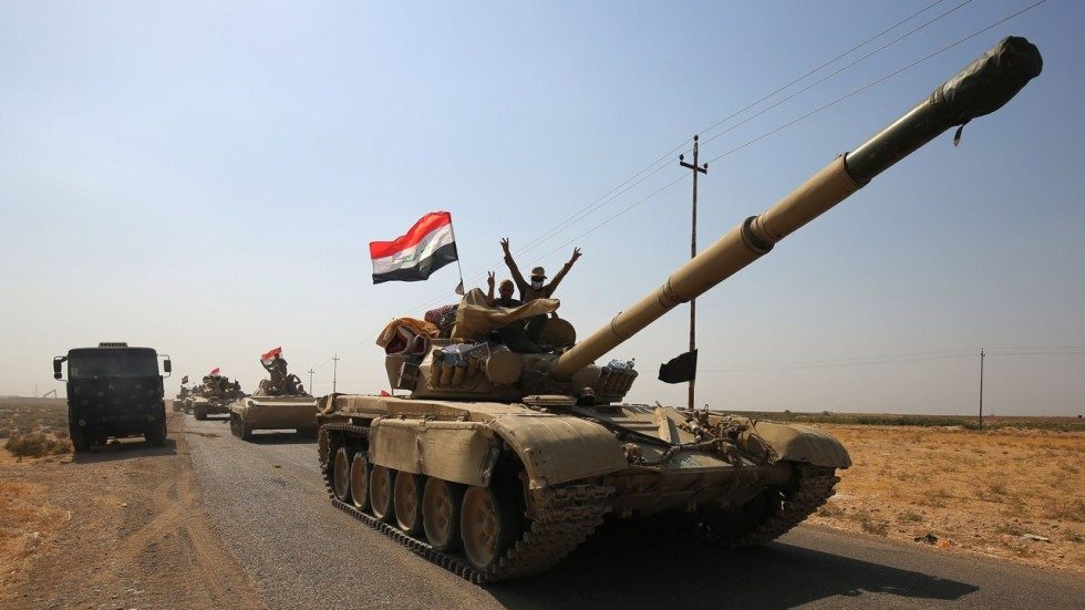 Iraq tanks Kirkuk