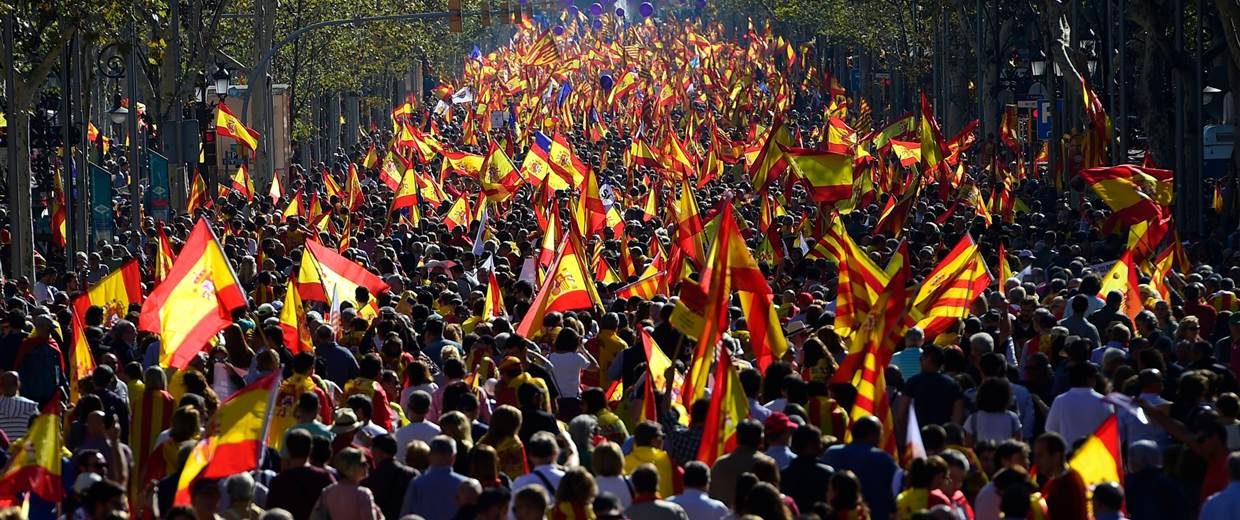 Catalonia pro-unity demonstration