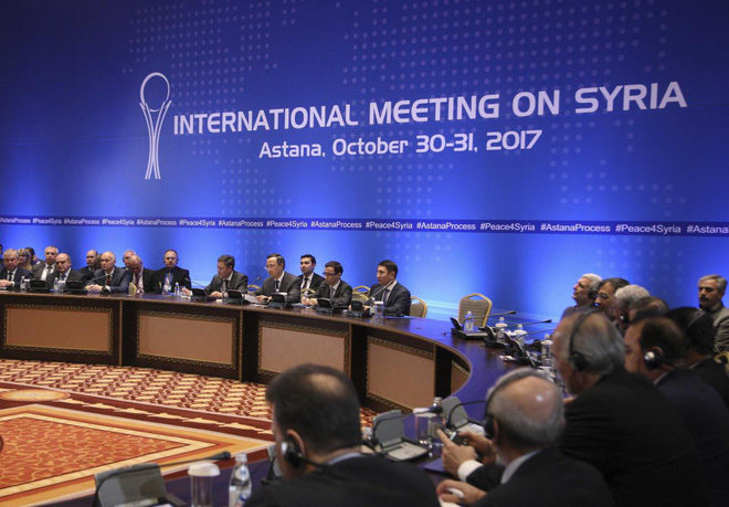 Astana peace talk on Syria Oct 31st 2017