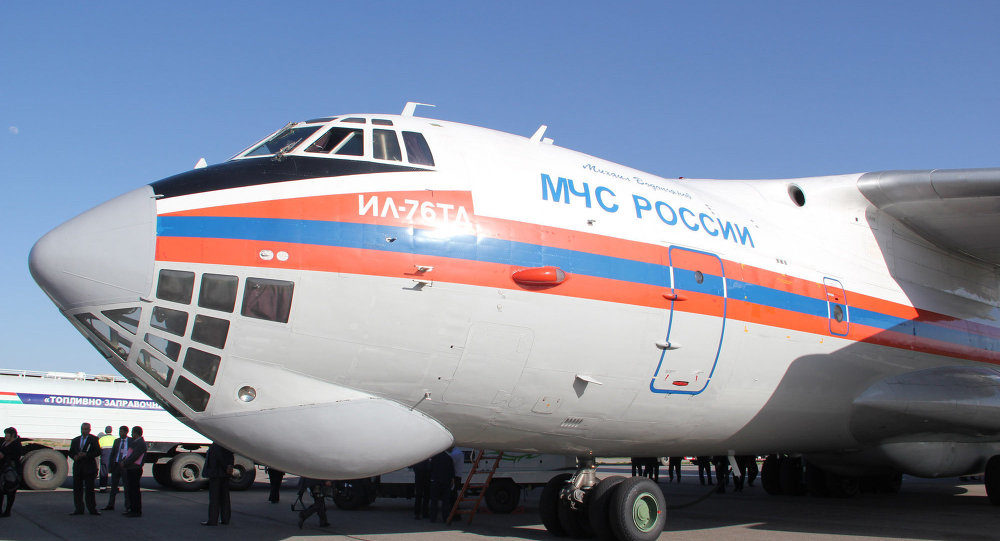 Russian Transport plane IL-76