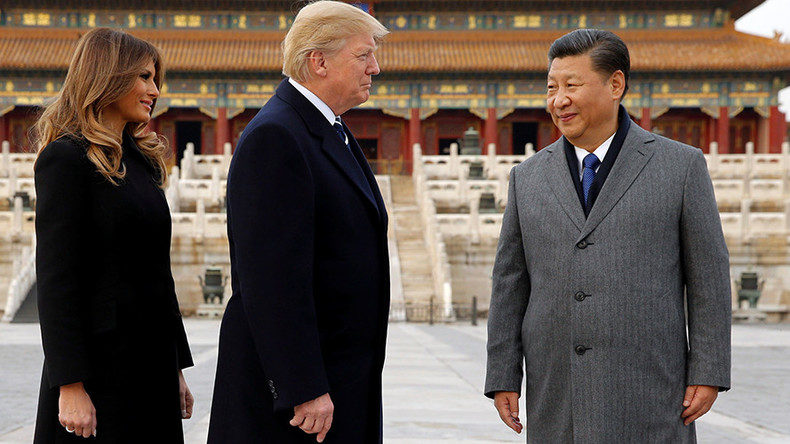 Trump Melania Xi Jinping