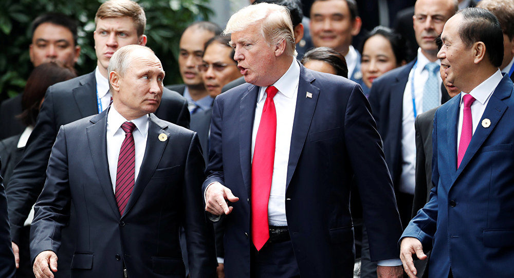 Vladimir Putin and Donald Trump