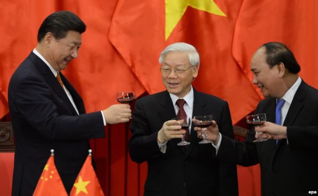 Nguyễn Phú Trọng, Xi Jinping, Nguyễn Xuân Phúc