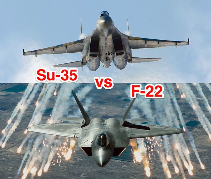 Su-35 vs F-22