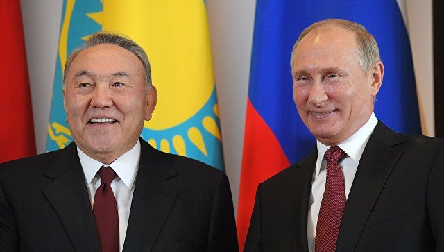 Putin Nazarbayev