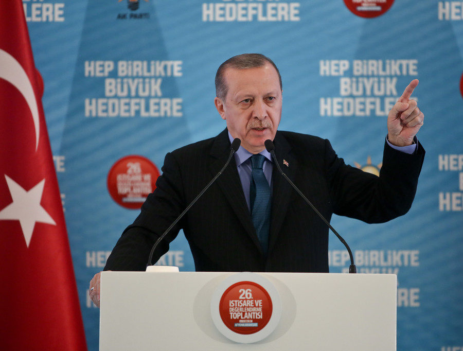 Turkey's President Recep Tayyip Erdogan