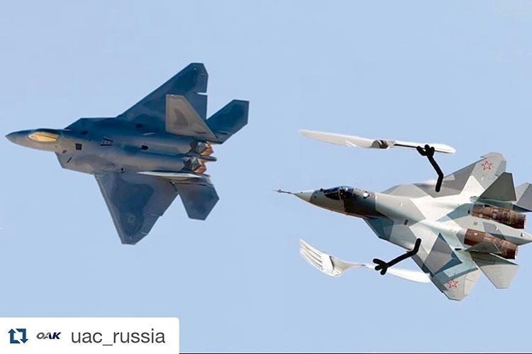 Su-57 vs F-22
