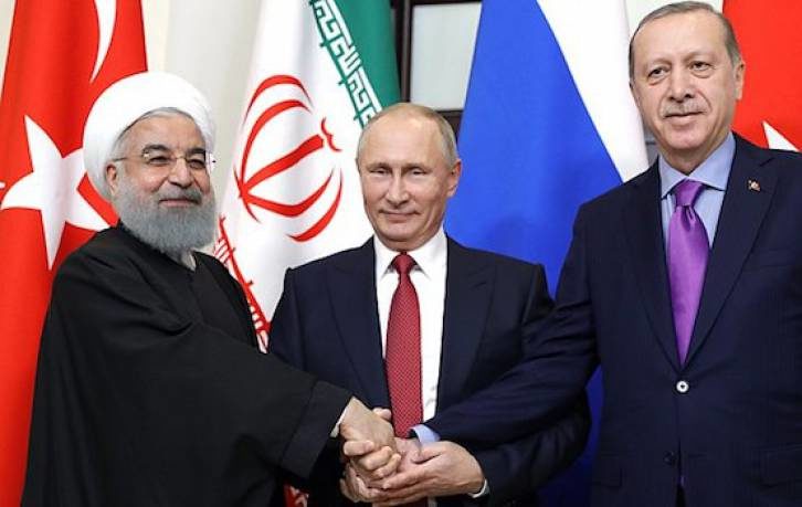 Rouhani, Putin and Erdogan