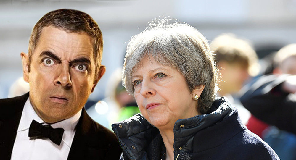 theresa may mr bean