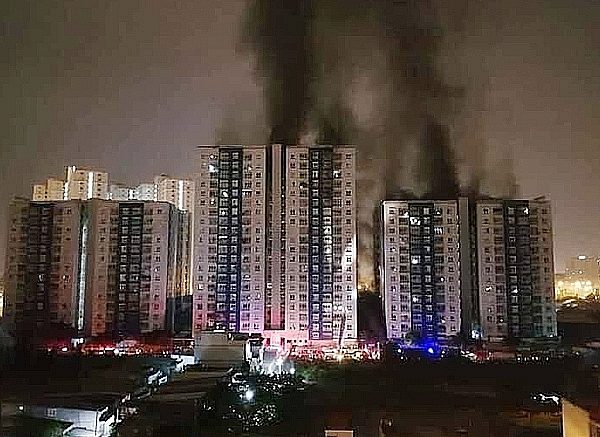 Carina Plaza fire, Ho Chi Minh City, Vietnam