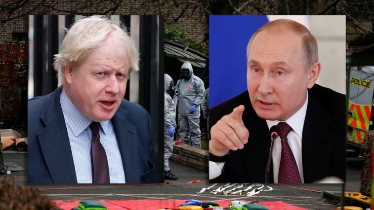 boris johnson Putin
