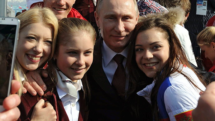 Putin and young Russians
