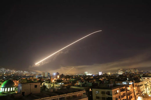 US missile lanuch syria