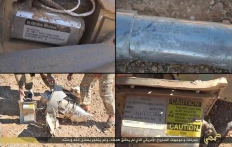 Downed Tomahawk in Syria
