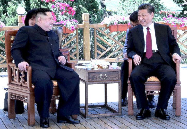 Kim Jong-un & Xi Jinping