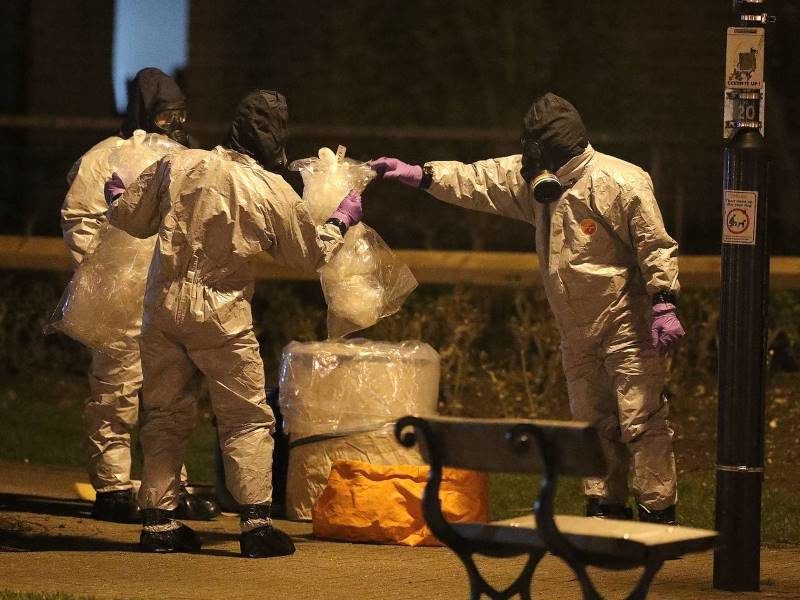 skripal novichok Salisbury poisoning park bench