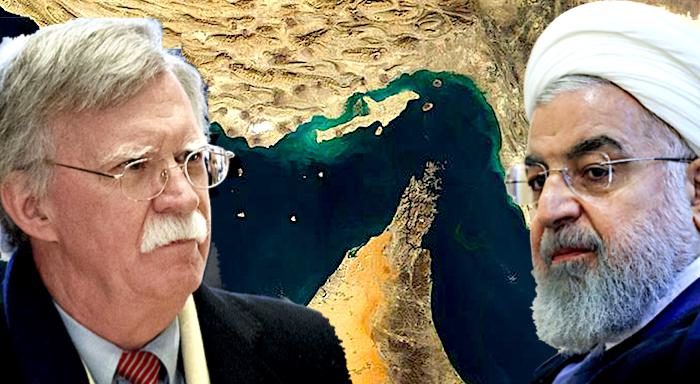BoltonRouhani StraitHormuz