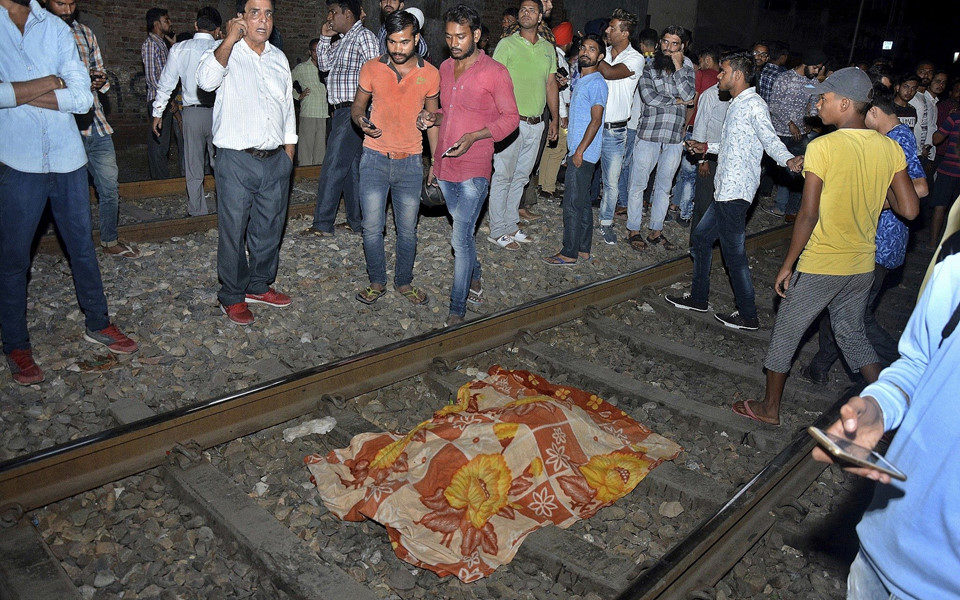 Major Rail accident in Punjab, India