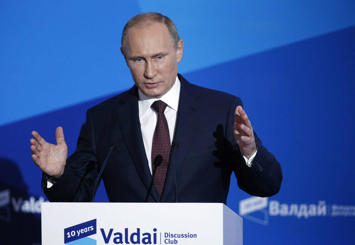 Putin, Valdai, 2018