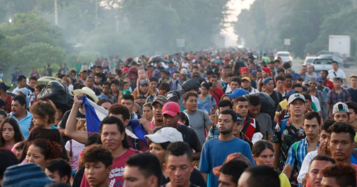 Immigrant caravan from Mexico