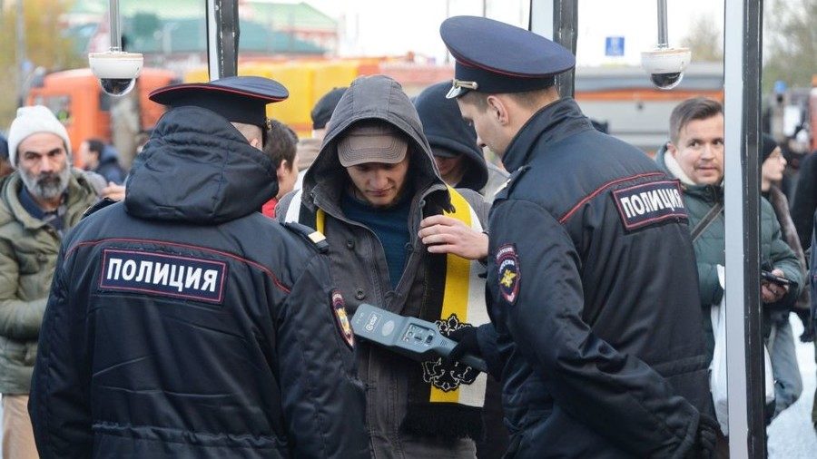 russian police