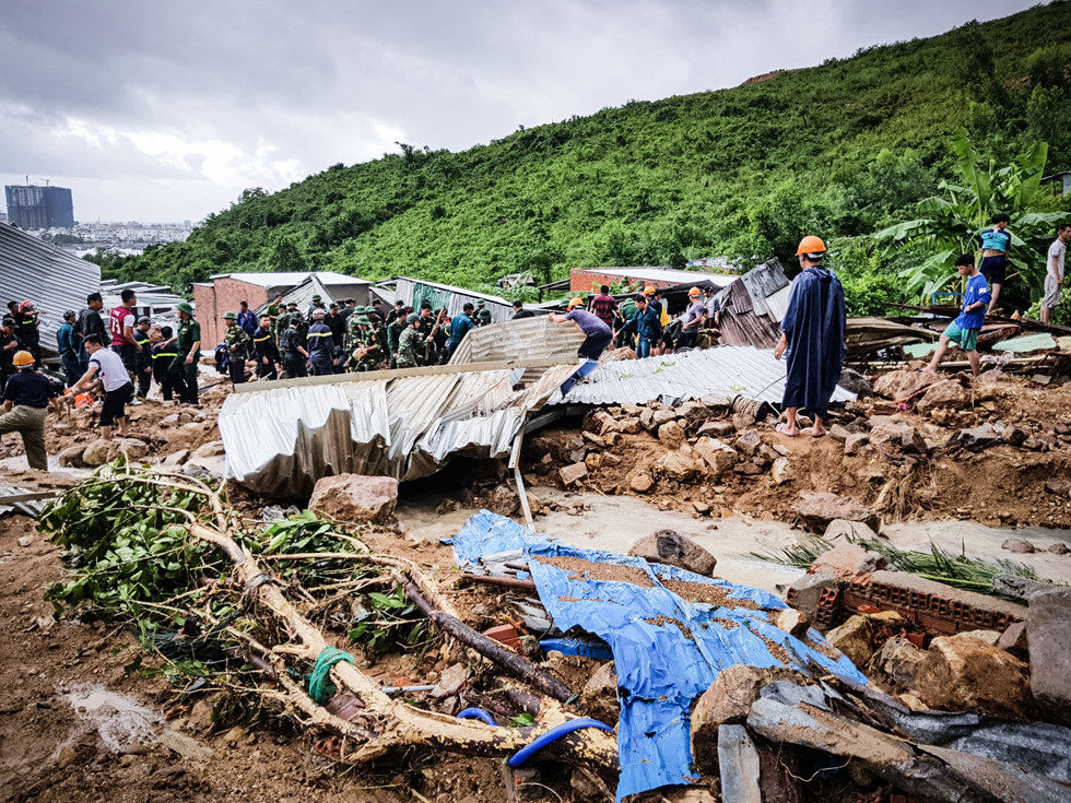 Flash flood, landslide in Nha Trang, Vietnam 18 Nov 2018