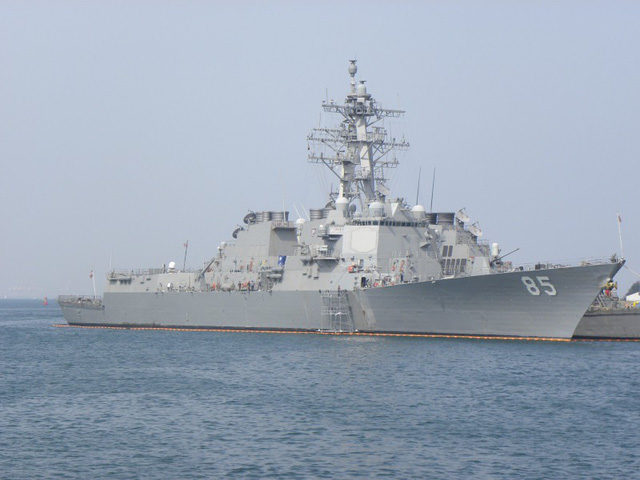 USS McCampbell warship