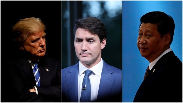 Trump Xi Trudeau