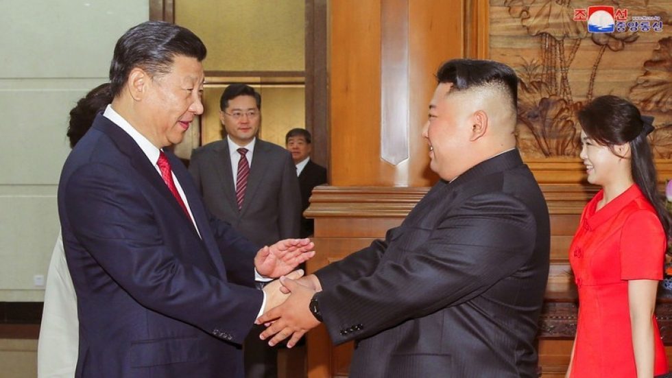Kim Jong-un i Xi