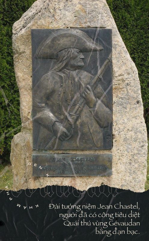 Memorial for Jean Chastel who killed Beast of Gévaudan