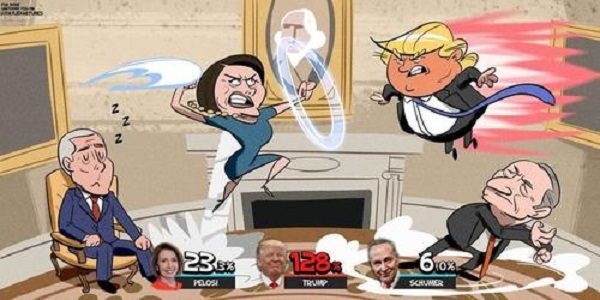 trump vs pelosi