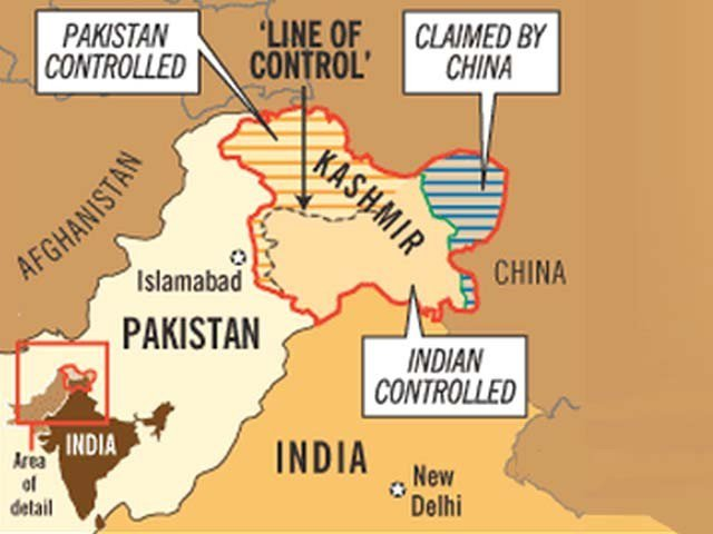 Kashmir map