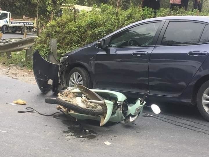 Traffic accident, Sa Pa, Vietnam