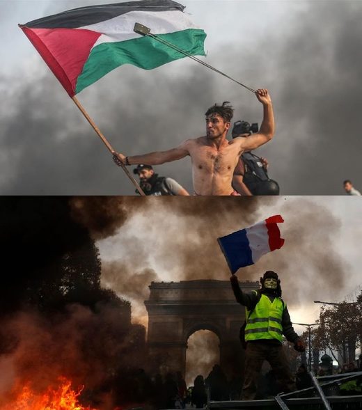 gaza paris protests