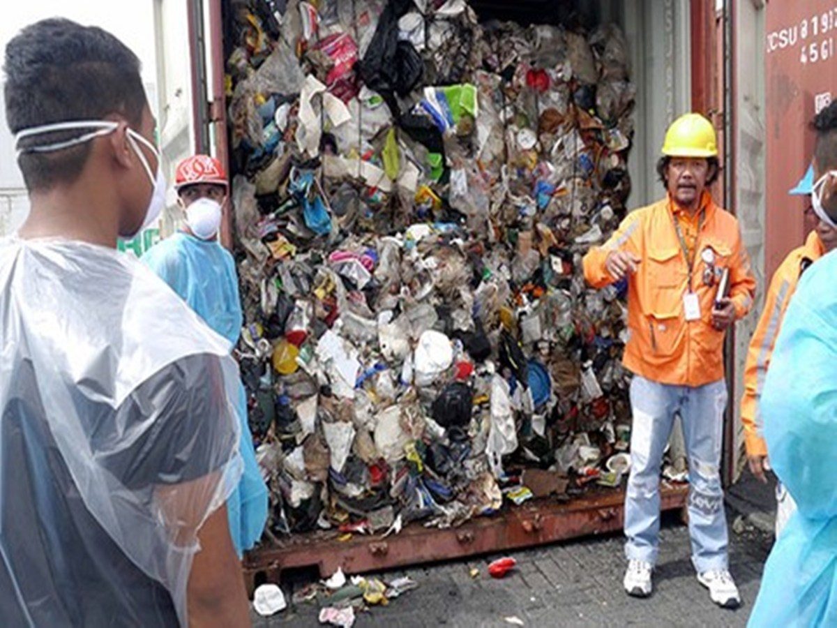Canada trash dumped in Philippines