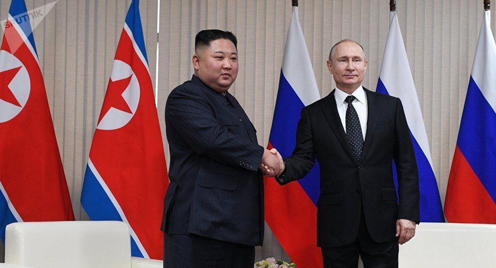 Kim Jong-un Vladmir Putin