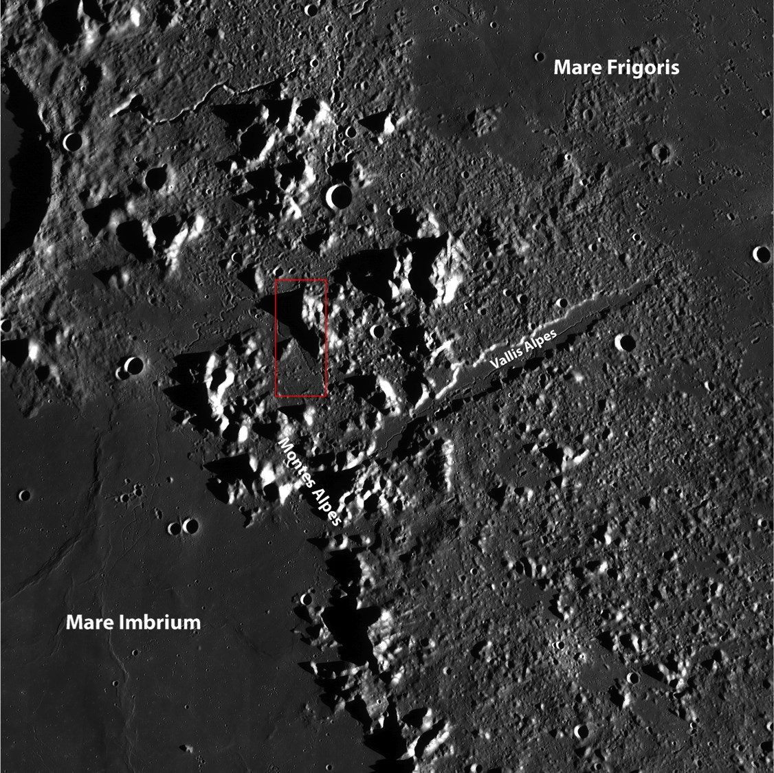 VallisAlpesGeoMap Lunar Reconnaissance Orbiter Camera - Arizona State University