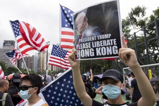 trump hong kong protesters