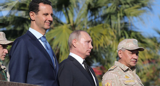Assad putin Shoigu Syria