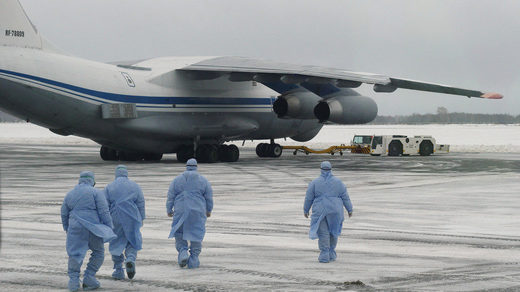 Russians evacuated China coronavirus